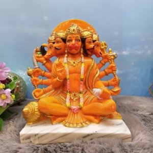 Panchmukhi Hanuman Ji - 09 inches