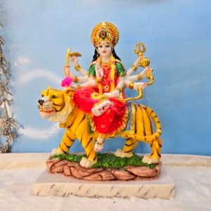 Shera Wali Mata Coloured - 15 inches