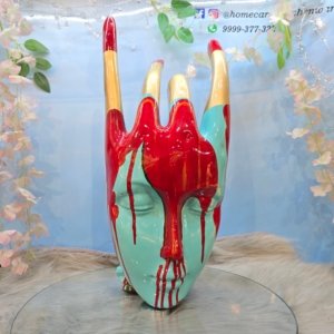 Hand Face Graffati Decor Piece