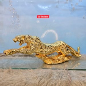 Jumping and Galloping Jaguar - 20 inches