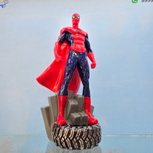Spider Man Theme Caricature Desk Organiser (Action Figure)