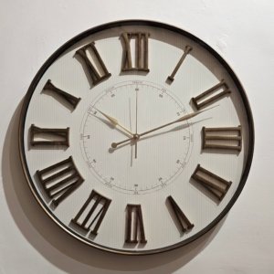 Pintresty Roman Wall Clock - 24 inches