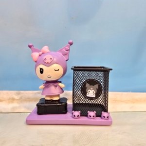 Kuromi Theme Desk Organiser - Purple (Action Figure)