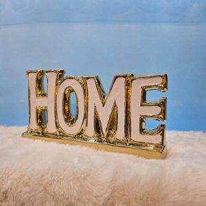 Home Showpiece (Electroplated) - 15 × 08 inches